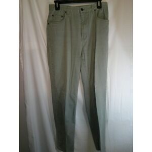 Eddie Bauer Tall Womens Pants Cotton Blend Casual Green‎ Size 10